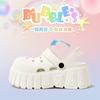 Zuecos de Plataforma Lidani 2025 Nuevas Chanclas Antideslizantes de Playa con Chanclas de Dedos para Mujer para Uso Exterior en Verano