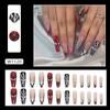 Europa y Estados Unidos en las largas lindas uñas frescas con brillo dulce nicho de chica uñas postizas cortas usar uña lote mixto uñas