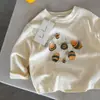 Camiseta de Dibujos Animados para Niños 2025 Nueva Colección Primavera y Otoño Top para Niños Camiseta de Manga Larga para Bebé Camiseta Básica Elegante para Niñas Algodón Puro
