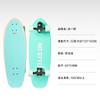 Skate de Terra Scooter de Quatro Rodas Skate para Iniciantes Crianças Roda Luminosa Profissional Transporte Esportes Estrada Prancha de Surf