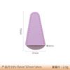 Funda Protectora de Cuero Grueso y Colorido para Tijeras Pequeñas Cubierta de Almacenamiento para Tijeras de Recorte de Cejas y Peluquería Cubierta de Cuero Bordada para Tijeras Pequeñas