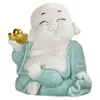Adornos para Coche de Buda Maitreya de la Suerte Oficina de Entrada Sala de Estar Decoración Cerámica Lindos Monjes Pequeños Manualidades