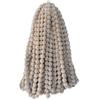 En stock bola de pelo de conejo sintético tira de lana accesorios para ropa tira de lana de calabaza textil para el hogar almohada bola de cordón de encaje tira de lana venta al por mayor