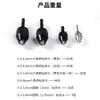 Portabrocas de torsión hexagonal de cambio rápido de 3 garras autocentrante de 0.3-6.5 mm Portabrocas para amoladora eléctrica de 3.6 V