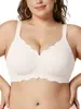 A popular lingerie plus size da Amazon, projetada para exportação, apresenta um design confortável, sem costura e com suporte, com um padrão ondulado.
