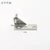 Accesorios para Refrigeradores Comerciales Bisagra Cuatro-Seis Puertas Mesa Fría de Operación Plana Eje de Bisagra de Puerta de Congelador Fabricado en Shandong Eje Giratorio de Puerta de Congelador