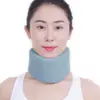 Colar de Suporte de Pescoço com Esponja para Prevenir Postura de Cabeça Baixa, Suporte de Pescoço para Terapia em Casa, Tala de Fixação para Inclinação Anterior da Coluna Cervical, Colar de Pescoço
