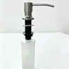 Dispensador de Sabão para Torneira de Banheiro Doméstico Longan F25-1, Dispensador de Sabão para Pia de Aço Inoxidável para Produção de Pia de Cozinha