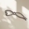 Nuevo Clip para el Cabello Grande de Estilo de Alta Gama para Cabello Vertical, Lazo para Cola de Caballo, Pinza Francesa de Plátano Acrílica