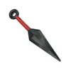 Máscara Ninja Naruto Kakashi de plástico amargo sin shuriken, diadema de hoja de madera, conjunto de animación periférica al por mayor