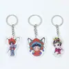 Portafoto acrílico transparente, artículo de mercancía con temática de anime, colgante de caricatura de celebridad, llavero, figura con resorte, artículo decorativo, regalo