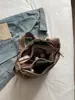 Bolsa de Ombro Versátil Simples Casual Transfronteiriça 2025 Nova Cor Sólida Bolsa Transversal para Passeio Bolsa Tote Comércio Exterior
