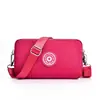 2024 Nueva Bolsa para Teléfono Móvil Bolso de Mano para Mujer Mini Bolsa Pequeña Bolso Cruzado Versátil Muñequera Cartera de Lona para Monedas Versión Coreana