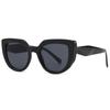 PR14 Moda Nueva Europea y Americana Gafas de Sol Ojo de Gato de Montura Pequeña para Mujer Gafas de Sol a Juego de Color gafas de sol