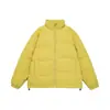 Chaqueta de Plumas para Hombre Sanhomme Invierno Resistente al Frío Cálida Cuello Alto Color Dopamina Chaqueta Acolchada 25032
