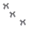 Laços de Fita Xadrez de 6mm Estão em Estoque e Podem Ser Personalizados para Acessórios de Roupa Infantil, Lingerie, Joias e Decorações de Brinquedos