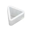 4 Moldes de Silicona para Pendientes Pequeños DIY Pegamento de Cristal Mini Cuadrado Gatito Triángulo Fabricante de Pendientes