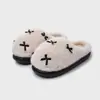 Nuevas Pantuflas Peludas 2025 para Uso Interior en Invierno en Casa, Cálidas y Forradas, de Suela Gruesa, Cómodas Pantuflas de Algodón para Mujer