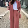 Traje Transfronterizo 2025 Nuevo Traje Estilo Coreano Blazer Casual Holgado con Hombrera Disponible en Múltiples Colores