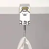 Lindo organizador de escritorio con forma de conejo de dibujos animados, un imprescindible para estudiantes, con un diseño elegante, fácil de usar, no adhesivo, antideslizante y duradero