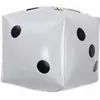 Novo Produto Balão de Filme de Alumínio Quadrado Dado 12 polegadas 22 polegadas Barra Festa de Aniversário Fundo Dado Estéreo Decoração Arranjo