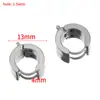Pendientes de Acero Inoxidable que Conservan el Color, Pendientes de Hebilla para Oreja, Círculo Abierto, Chapados en Oro, Pendientes Hechos a Mano para DIY, Accesorios de Joyería Sencillos