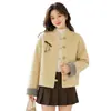 Nueva colección de otoño e invierno de ropa para mujer para mujeres de mediana edad y mayores: abrigos de lana elegantes y rejuvenecedores, perfectos para la primavera, con un diseño chic y versátil