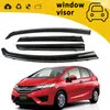 Adecuado para 08-21 Honda Fit cortavientos para puerta cortavientos para ventana ceja de lluvia para ventana decoración de modificación de cortavientos