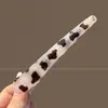Presilha de Garra de Abalone Exquisita de Alta Qualidade para Mulheres, Grampo para Parte de Trás da Cabeça com Parte de Trás Plana, Confortável de Usar, Presilha para Cabelo Liso, Acessório de Cabelo Versátil