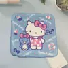 15*15 Impresión Digital Absorbente Suave Dibujos Animados Variedad de Bebés Niños Niñas Algodón Toallas Pequeñas Cuadradas Pequeñas para Niños Pequeños