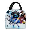 3D nuevo robot cósmico bolso astro bot bolsa aislante bolsa nevera papel de aluminio gran capacidad bolsa de almuerzo