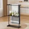 Toallero de Pie para Baño, Estante Multifuncional para Almacenamiento de Toallas, Barra Integrada para Colgar Toallas para el Hogar, Estante de Almacenamiento de Doble Capa