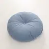 Almofada Tecido Espessado Redonda Japonesa Janela de Canto Soleira de Janela Tatami Chão Meditação Removível Lavável