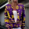 Nuevo cárdigan suéter navideño floral transfronterizo europeo y americano para Amazon, AliExpress y tiendas independientes, versátil y elegante