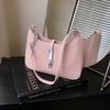 Bolso de Hombro de Moda Nicho de Alta Gama para Mujer 2025 Nuevo Primavera y Verano Bolso de Hombro Casual Portátil para Viaje