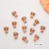 Acessórios de Unha Vestíveis de Resina, Acessórios de Joia Artesanais Imitando Gatinho para DIY, Decorações para Nail Art, Brincos, Acessórios para Capa de Celular