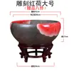 Tanque de Agua para Flores para Cultivar Nenúfares, Tanque de Peces Hidropónico para Acuicultura, Macetas de Cerámica, Barril Profundo de Loto Antiguo de Gran Diámetro Tanque Feng Shui