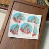 Regong Tibete Nepal Thangka Pintado à Mão Puro Tara Verde 3,5 [Centro do Cartão]