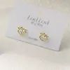 Aretes con Agujas de Plata S925, Galvanoplastia Ecológica, Venta al por Mayor desde la Tienda, Accesorios de Moda Asequibles con un Toque de Lujo Ligero y Sensación de Alta Gama