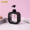 Transparente sub-engarrafado gel de banho para chuveiro sabonete para mãos sub-engarrafado viagem plástico frasco de pressão visual emulsão frasco vazio