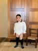 Banquete de los Cien Días del Bebé Clase A Ropa de Bebé Vestido de Encaje de Manga Larga para Mujer Vestido de Trepar de Princesa Coreana Vestido para Bebé de Un Año