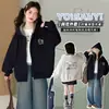 Ropa para niños para niñas, chaqueta con capucha de primavera 2026 modelo nuevo, sudadera cárdigan casual para niñas mayores, estilo primavera y otoño, moderna