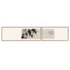 Nova pintura decorativa chinesa Zen Plum Blossom Ink Bamboo Tinta Combinação Pintura Tea Room Banner Hanging Painting Sala de Estar Estudo Frame