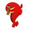 Animales Lindos de Dibujos Animados, Vida Marina, Lápices de Pegamento Suave de PVC, Clips para Bolígrafos, Clips para Popotes, Accesorios Decorativos en Stock
