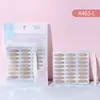 Cinta Adhesiva para Párpados Lameila 120 Piezas Cinta de Doble Párpado Natural Malla Encaje Color Piel Cinta de Doble Párpado Venta al por Mayor Sin Costuras
