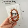 Bolsa Transparente de PVC para Joyería al por Mayor, Bolsa Sellable para Pulseras, Aretes, Bolsa de Almacenamiento para Joyería, Bolsa Pequeña de Empaque