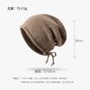 Gorro Retro Pile de Confinamiento para Mujer que Muestra el Rostro, Pequeño, Rizado, a Prueba de Viento, Versátil, para Circunferencia de Cabeza Grande, Tejido, para el Frío, Sombrero de Estilo Japonés para Hombre