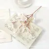 Buquê Artificial Galhos de Flor de Pessegueiro Materiais Florais Suaves Flores Artificiais Vaso de Casa Arranjo de Flores Decoração Adereços para Fotografia Decoração Suave Enfeites