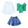 Ropa de actuación de porristas para niños, juegos deportivos de primaria, otoño e invierno, ropa de clase con logo, traje de ropa de actuación de coro de jardín de infantes