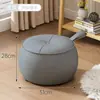 Banqueta, banco de casa, banquinho, pufe de luxo leve, banquinho de mesa de centro para sala de estar, banquinho pequeno para trocar de sapatos, banquinho redondo, sofá simples, banquinho em forma de abóbora